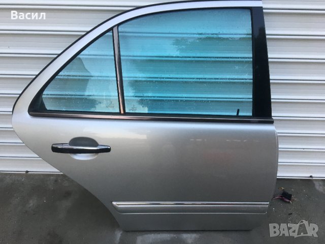 Задна дясна врата СИВА Mercedes Мерцедес AMG АМГ W210 E55 E50 E430 E420 E320 E300 E280 E250 Е200 , снимка 1