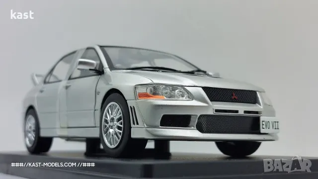 Mitsubishi Lancer EVO VII WhiteBox 1/24, снимка 6 - Колекции - 48919535