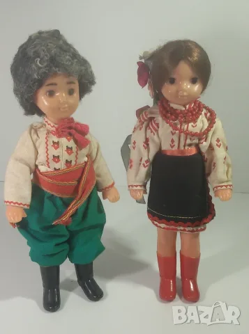 Две ретро кукли на момче и момиче
