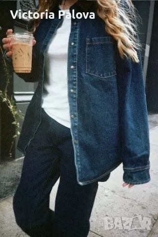 LONG TALL SALLY нова  дънкова риза, снимка 16 - Ризи - 50361133