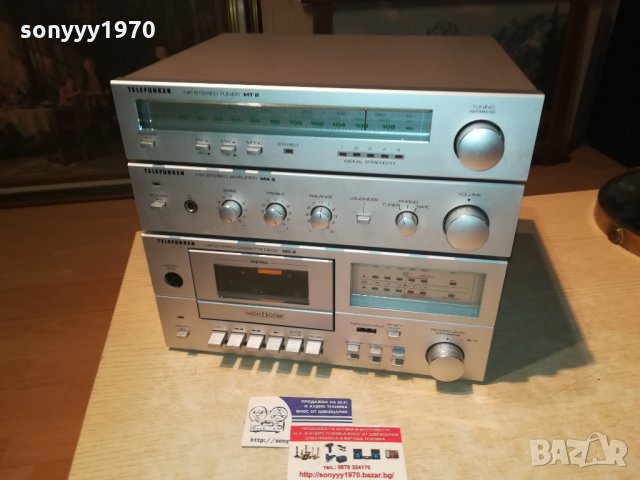 Telefunken hifi ampli deck tuner-внос швеицария, снимка 5 - Ресийвъри, усилватели, смесителни пултове - 30141943