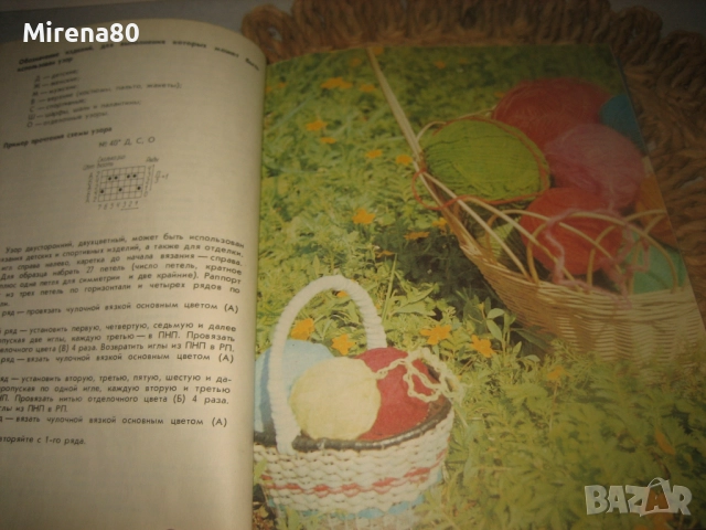 Образцы вязания - 1989 г., снимка 5 - Специализирана литература - 52869172