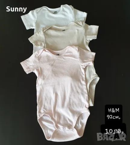 Бодита за момиче H&M размер 92, снимка 3 - Бодита за бебе - 49030683