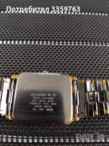 ⌚️ Продавам оригинален винтидж часовник ORIENT Quartz, снимка 3 - Мъжки - 54076486