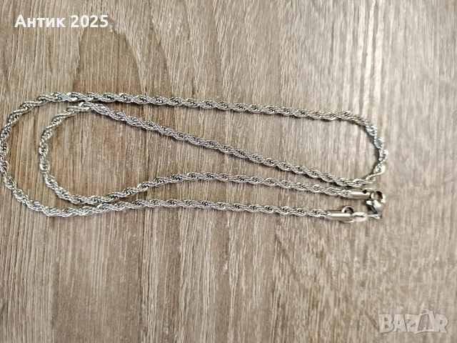 Нова сребърна верижка 925 проба, 10,35 г, снимка 5 - Колиета, медальони, синджири - 53313004