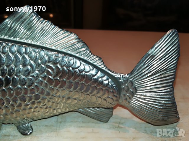 риба-метална салфетник-внос франция 0908211950, снимка 11 - Антикварни и старинни предмети - 33769674