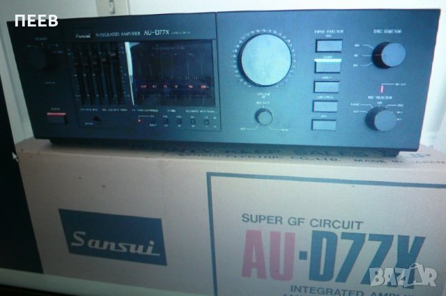 КУПУВАМ усилвател САНСУИ   ау д 77 х, снимка 2 - Аудиосистеми - 31097561