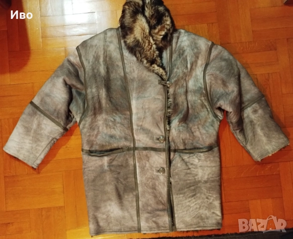 Дамско палто сребърен мармот Mabrun размер 42, снимка 3 - Палта, манта - 52945068