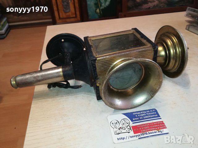 СТАР ФЕНЕР 36СМ ЗА КОЛЕКЦИЯ ДЕКОР ОТ ХОЛАНДИЯ 2202240858, снимка 4 - Антикварни и старинни предмети - 44411893