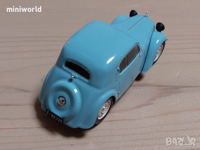 Skoda Sagitta typ 911 1937 - мащаб 1:43 на DeAgostini моделът е нов в блистер, снимка 8 - Колекции - 44475925