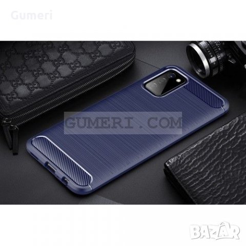 Samsung Galaxy A02s Карбонов удароустойчив гръб , снимка 11 - Калъфи, кейсове - 31814907