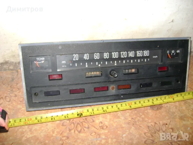 ретро табло километраж Полски фиат 125р