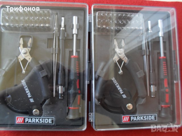 Отвертка бит клещи лупа пинсета ЗА ФИНА МЕХАНИКА НЕМСКИ ОРИГИНАЛ на „РARKSIDЕ“-35ч, снимка 3 - Отвертки - 39362727