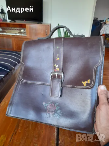 Стара ученическа чанта #24, снимка 4 - Други ценни предмети - 47824649