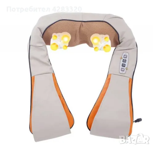 Шиацу масажор за врат и гръб, снимка 2 - Масажори - 49146361