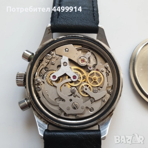 Мъжки механичен часовник CITY chronograph, снимка 6 - Антикварни и старинни предмети - 51749426