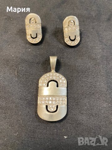 Комплект Булгари/Bulgari от 925 сребро, снимка 1