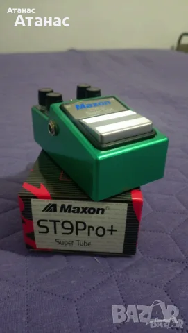 Ефект за китара - Maxon ST-9 Pro+ Super Tube, снимка 2 - Китари - 55943236