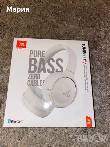 JBL Tune 500 bt Bluetooth слушалки, снимка 2 - Bluetooth слушалки - 39006855