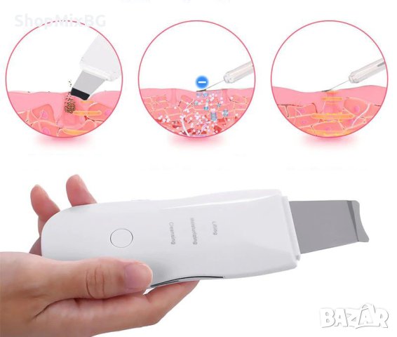 Ултразвуков фриматор за лице, Почистване, Овлажняване, Лифтинг, 159x53x15 мм, снимка 10 - Козметични уреди - 36549164