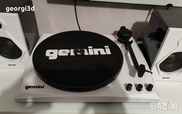 грамофон с колони Gemini , снимка 5 - Грамофони - 53170989