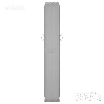 vidaXL Прибираща се дворна странична тента, 170x1200 см, кремава(SKU:313394), снимка 3 - Градински мебели, декорация  - 48210296