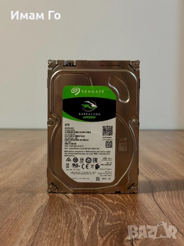 Seagate Barracuda 4TB – вътрешен твърд диск / HDD / PC / Storage, снимка 4 - Твърди дискове - 52459583