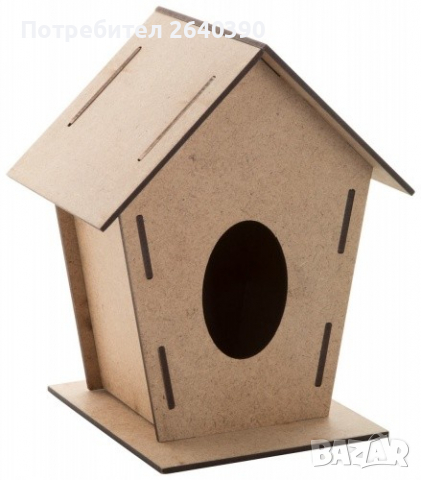 Къщичка за птички, снимка 3 - Рисуване и оцветяване - 33525017