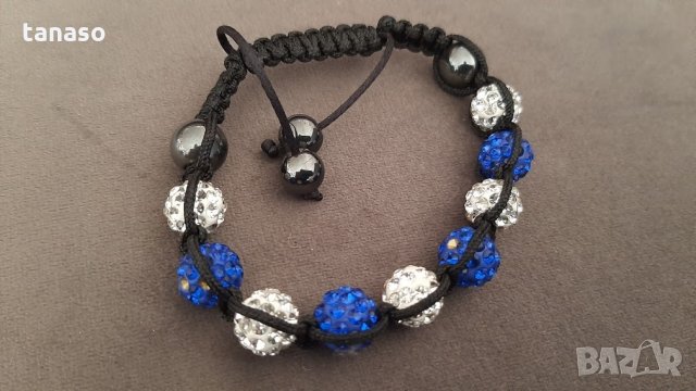 Гривна, корда, шарени мъниста, снимка 2 - Гривни - 30730099