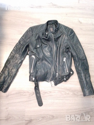 Естествено кожа яке, снимка 2 - Якета - 53924525