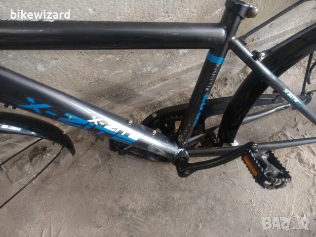 X zite 20 цола рамка с вилка и курбели, снимка 8 - Части за велосипеди - 50153423