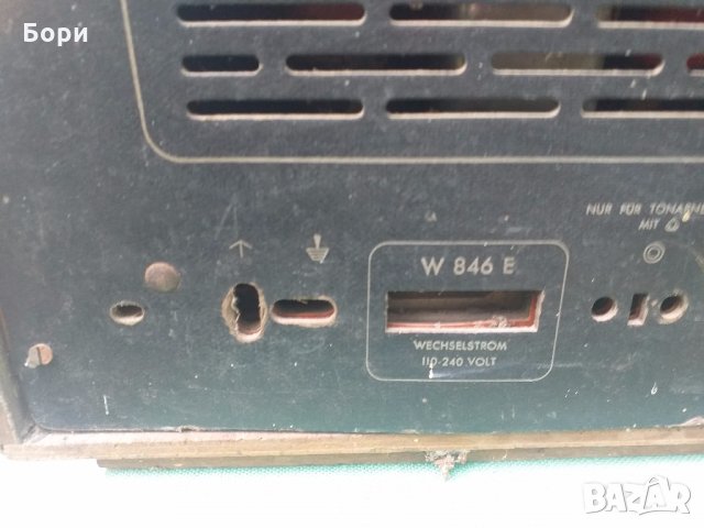 BLAUPUNKT W 846 E  1941г  Радио, снимка 11 - Радиокасетофони, транзистори - 29563471