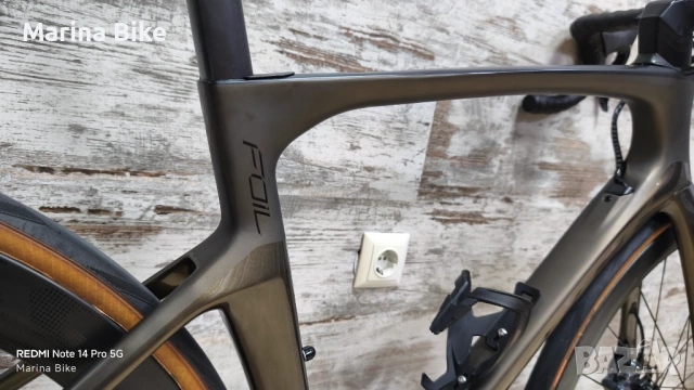 Карбонов шосеен велосипед Scott Foil 10 Disc Ultegra Di2 Syncros Carbon | S, снимка 6 - Велосипеди - 53061546