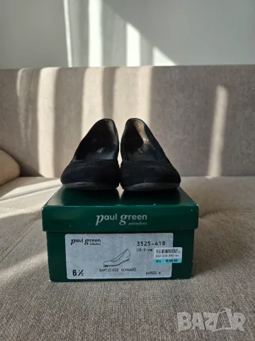 Велурени пантофки Paul Green - 40 номер, снимка 2 - Пантофи - 55707562
