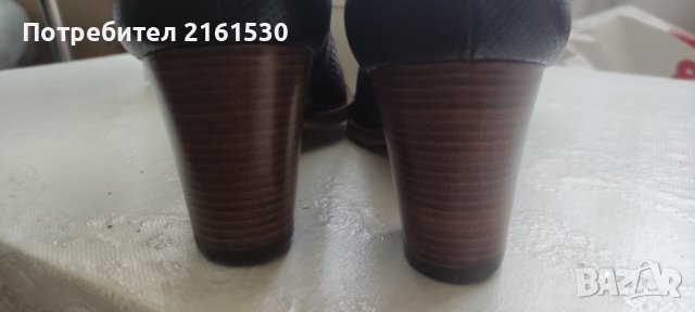 Обувки Zinda естествена кожа лак, снимка 4 - Дамски ежедневни обувки - 42375332