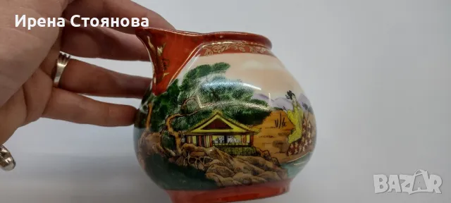 Внушително, голяма аничка за мляко с вместимост 650 мл,, снимка 5 - Антикварни и старинни предмети - 49378021