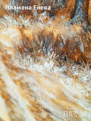 Зимен пейзаж-авторска картина , снимка 3 - Картини - 53123623