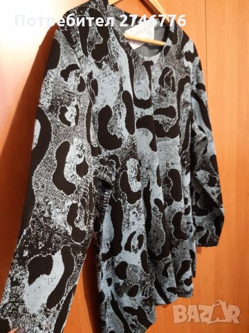 НОВО! Размер 58-4xl Страхотна блузка от фино плетиво,топла,мека,БГ произв., снимка 4 - Блузи с дълъг ръкав и пуловери - 35361986