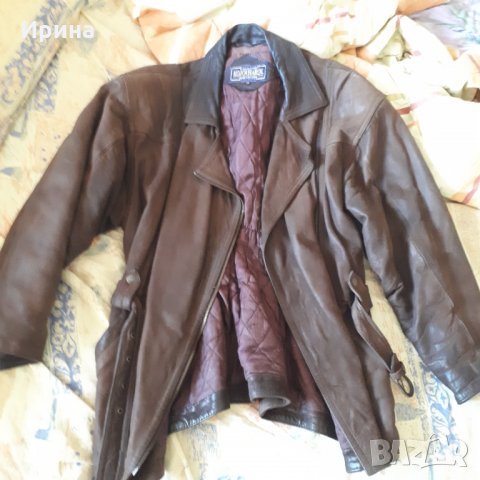 Яке естествена кожа 50 номер , снимка 2 - Якета - 32058193