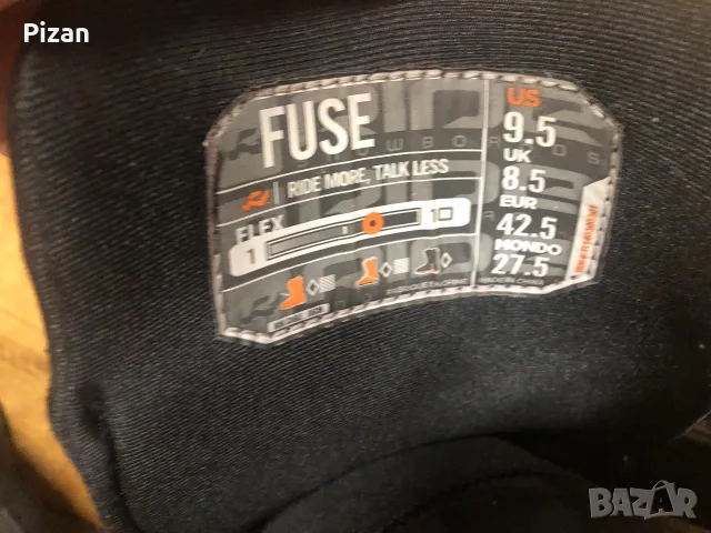 сноуборд обувки RIDE FUSE , снимка 7 - Зимни спортове - 55832687