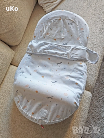 Анатомично бебешко гнездо COCOONABABY + олекотена завивка, снимка 2 - Спално бельо и завивки - 52413909