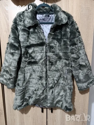 Дамско палто сиво