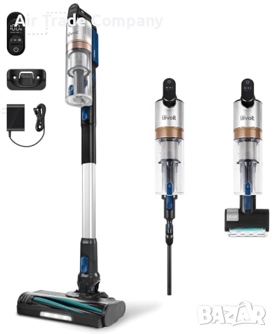 Вертикална прахосмукачка Levoit LVAC-300, черна