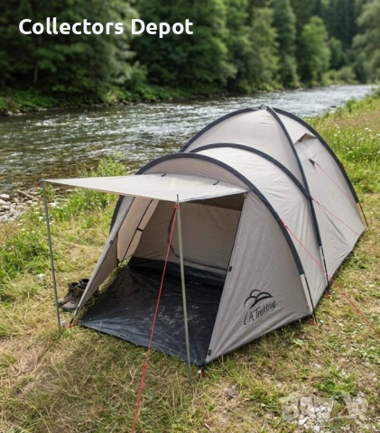 ⛺ КАТО НОВА! Фамилна палатка L.A. Trekking Iglu Perth 4 – Германия