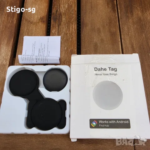 Smart Tag Bluetooth Тракер за Android (Google Find My Device) + Силиконови Калъфи 