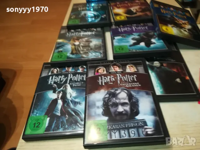HARRY POTTER X16 DVD-ВНОС GERMANY 2402251909LNWC, снимка 3 - DVD филми - 49261182