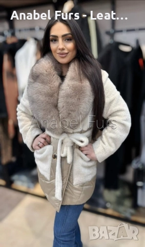 Дамски палта от алпака - вълна, кашмир и естествен косъм от лисица, снимка 13 - Палта, манта - 37354728