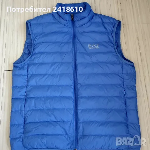 Emporio Armani EA7 Down Vest Mens Size L / XL НОВО!  ОРИГИНАЛ Мъжки Пухен Елек!, снимка 13 - Якета - 55741534