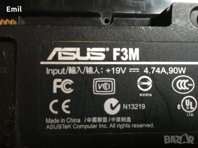 ASUS F3M За части
