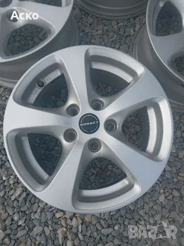 5x120..16цола 7j ET34 Borbet, снимка 4 - Гуми и джанти - 48432167